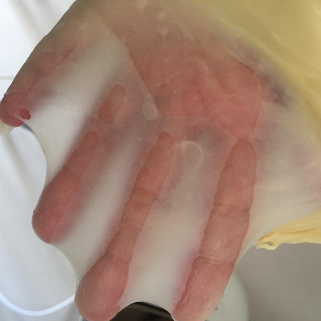 面包机都能揉出手套膜（不用剪刀，面包机出膜最详细指导）