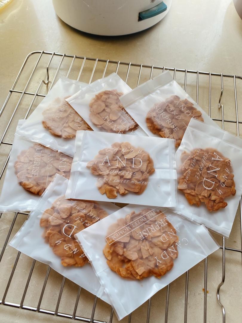 焦糖脆脆杏仁瓦片