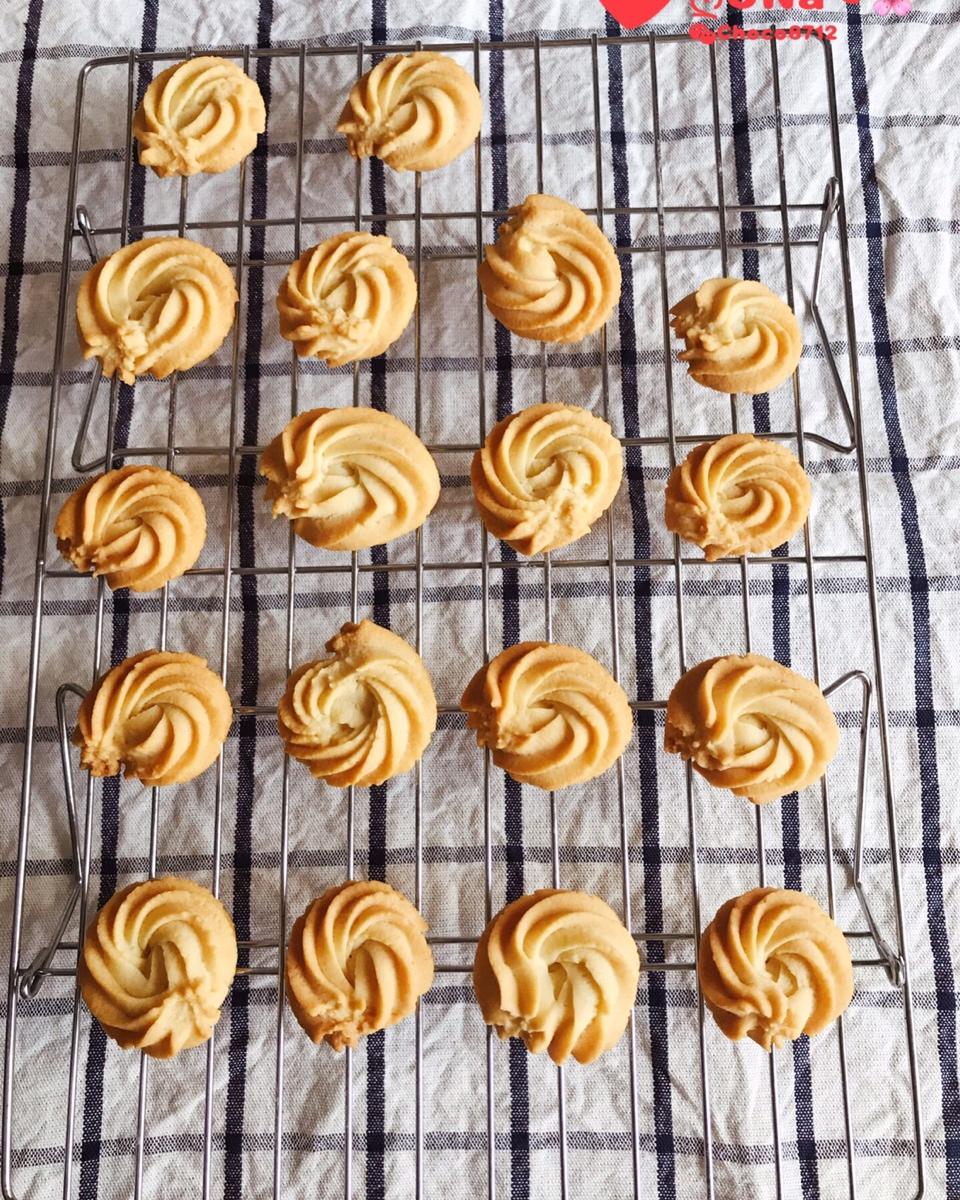 零失败花纹超级立体的黄油曲奇