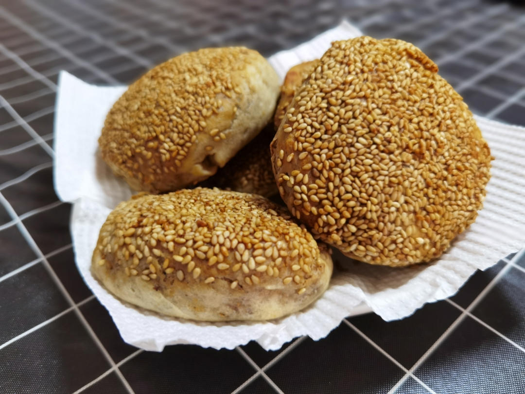 惠君的小生活做的老北京芝麻烧饼