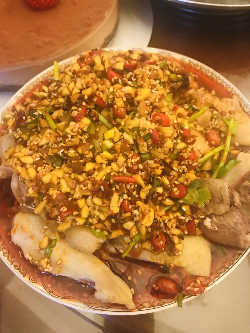 厨师长教你：“口水鸡”的家常做法，看得口水直流，先收藏了!