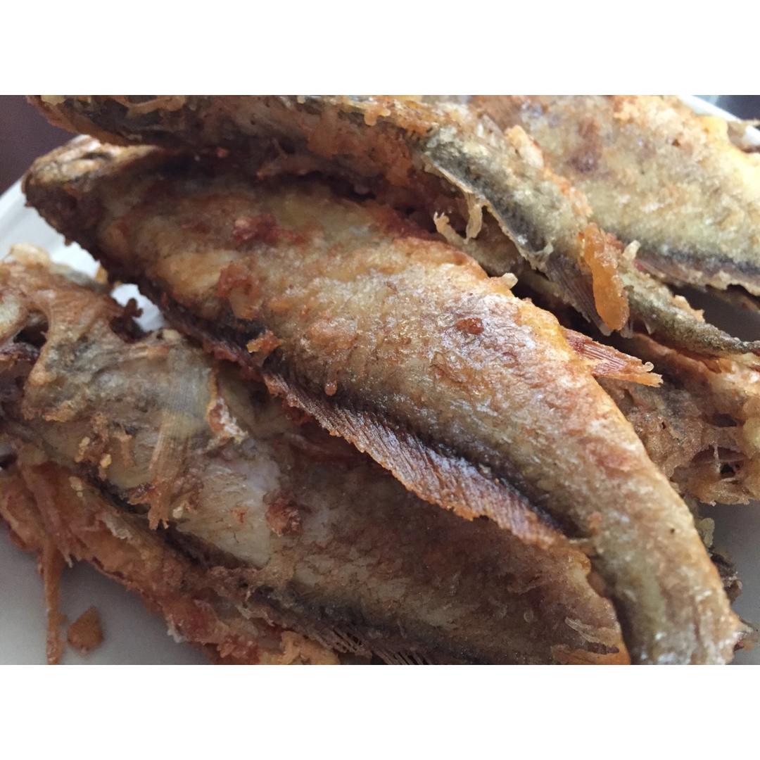 酥炸小黄花鱼