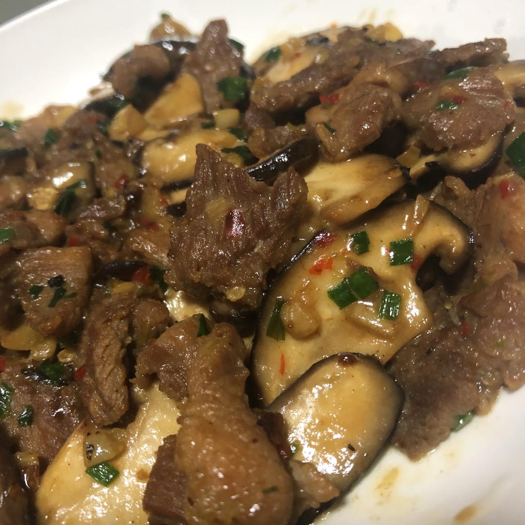 香菇炒肉
