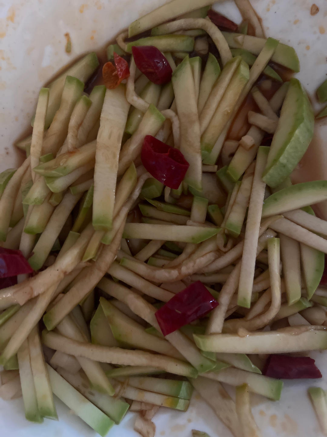 一定要试试的清新爽口凉拌西葫芦