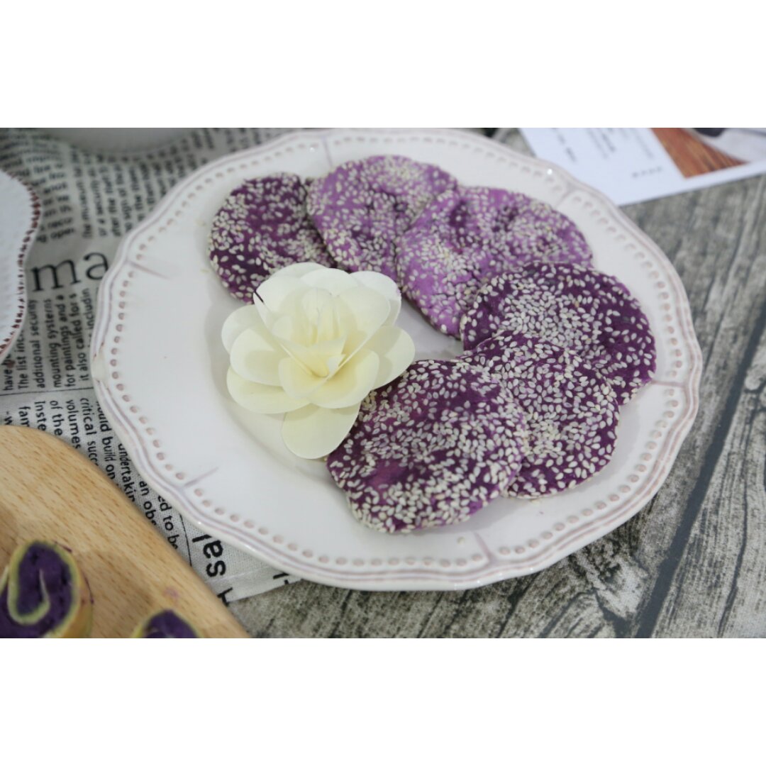 紫薯饼（无油）