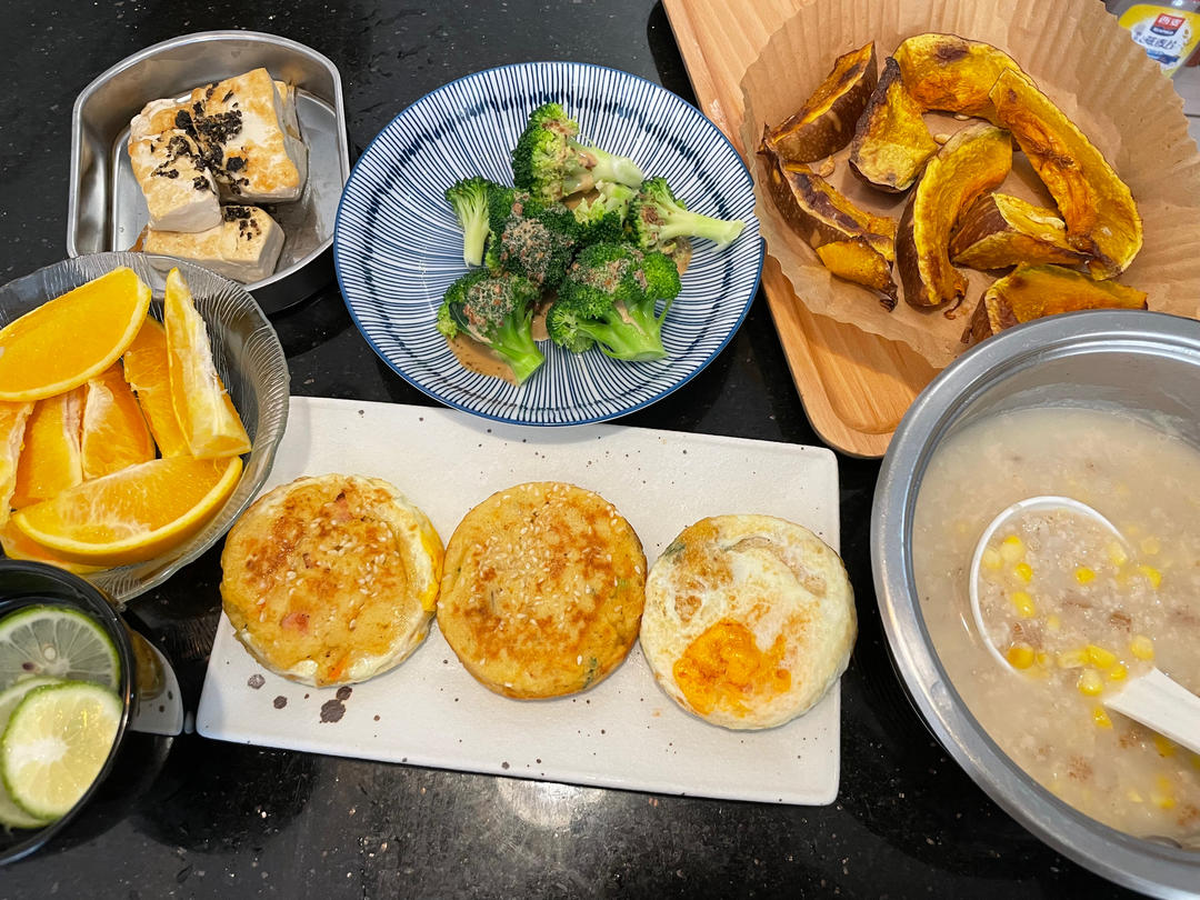 人见人爱好吃香喷喷的豆渣饼🤭🤭🤭