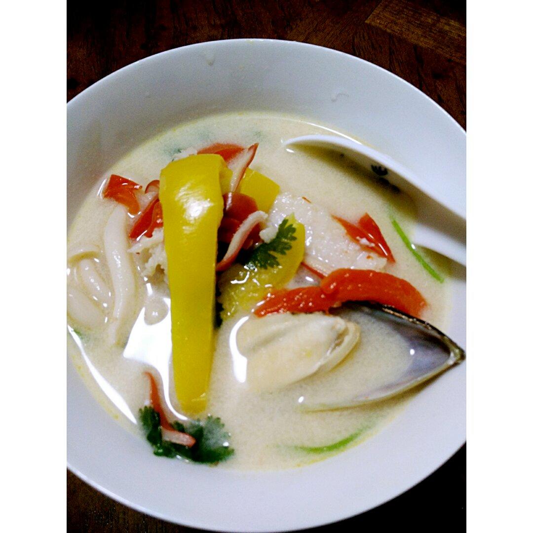 正宗泰国椰汁鸡汤Tom Kha Gai