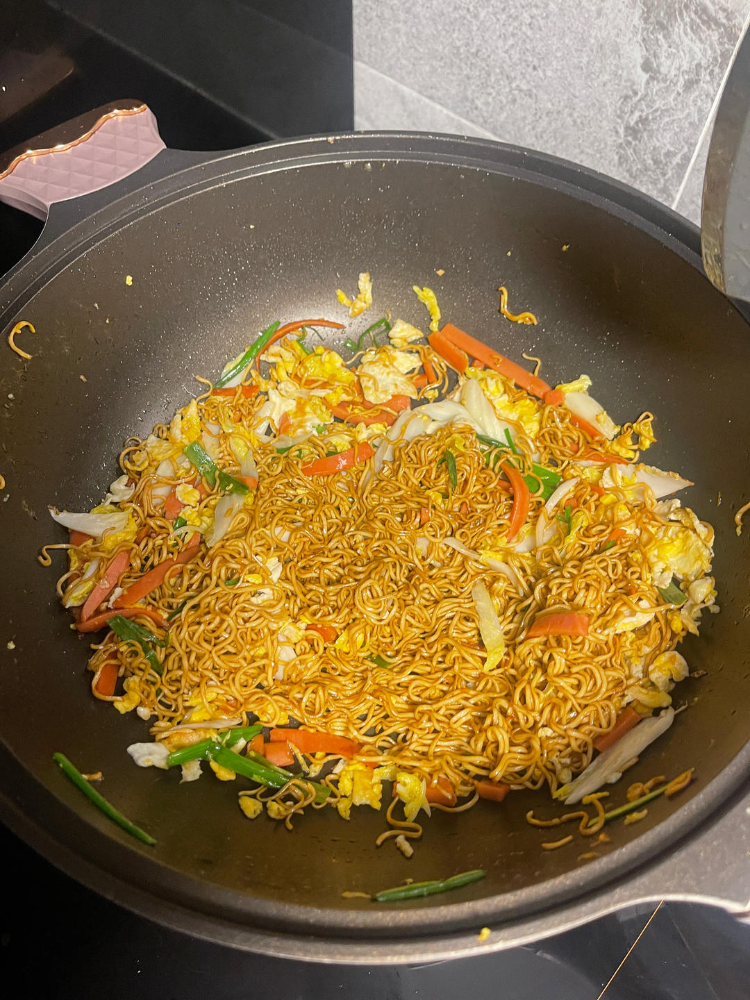 大排档炒面—超简单！