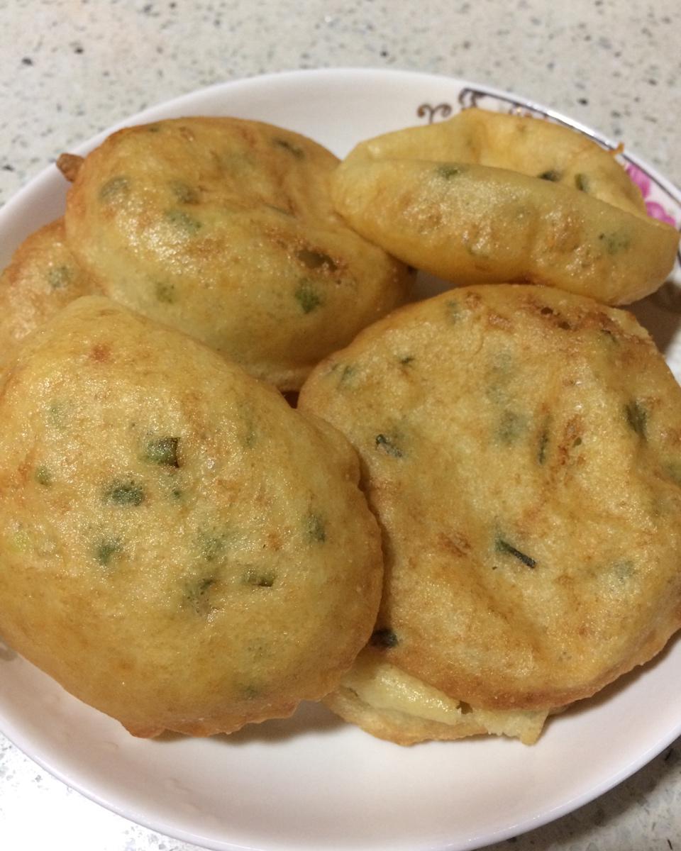 田心言寺做的简单好吃的油饼-福建小吃