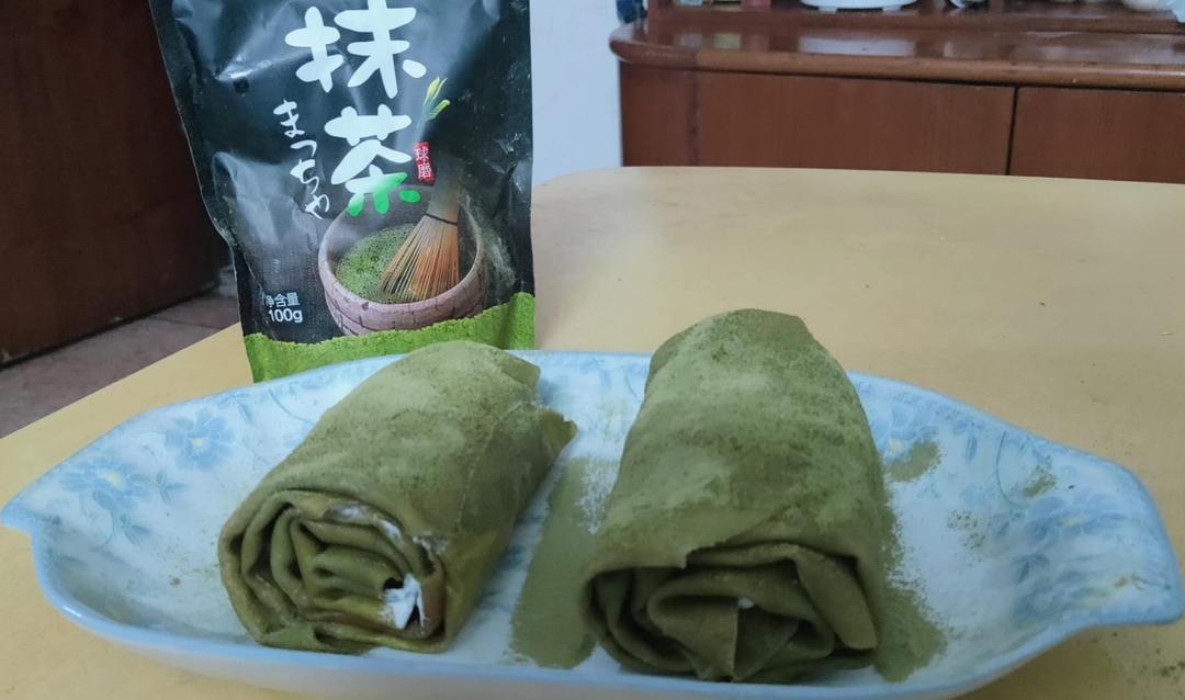 【抹茶毛巾卷】