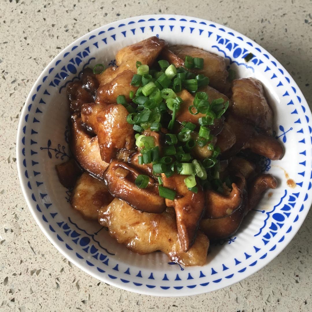 冬菇面筋龙利鱼