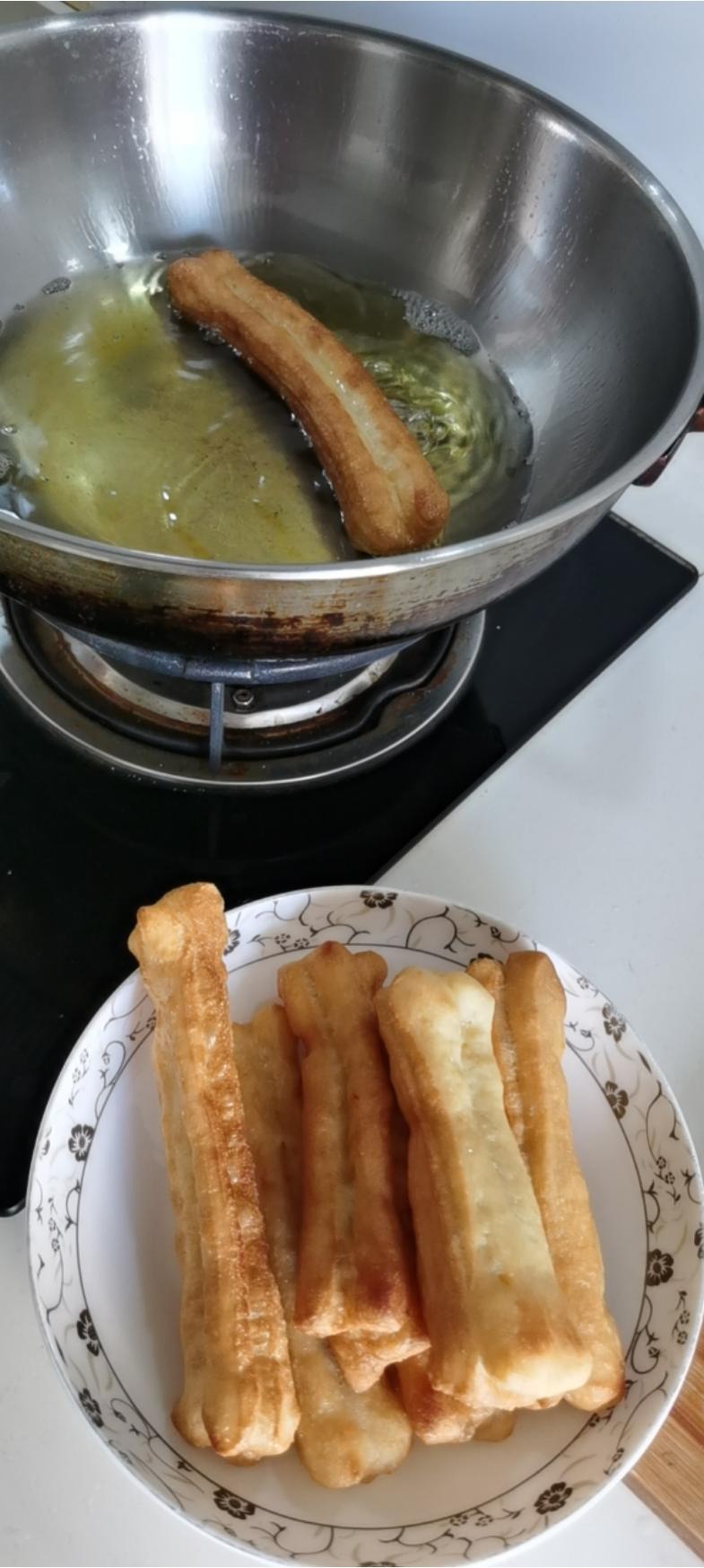 家庭版炸油条