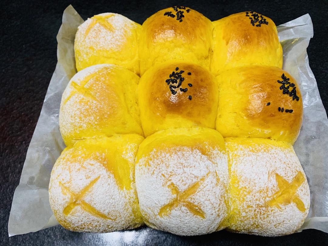 南瓜餐包&南瓜吐司