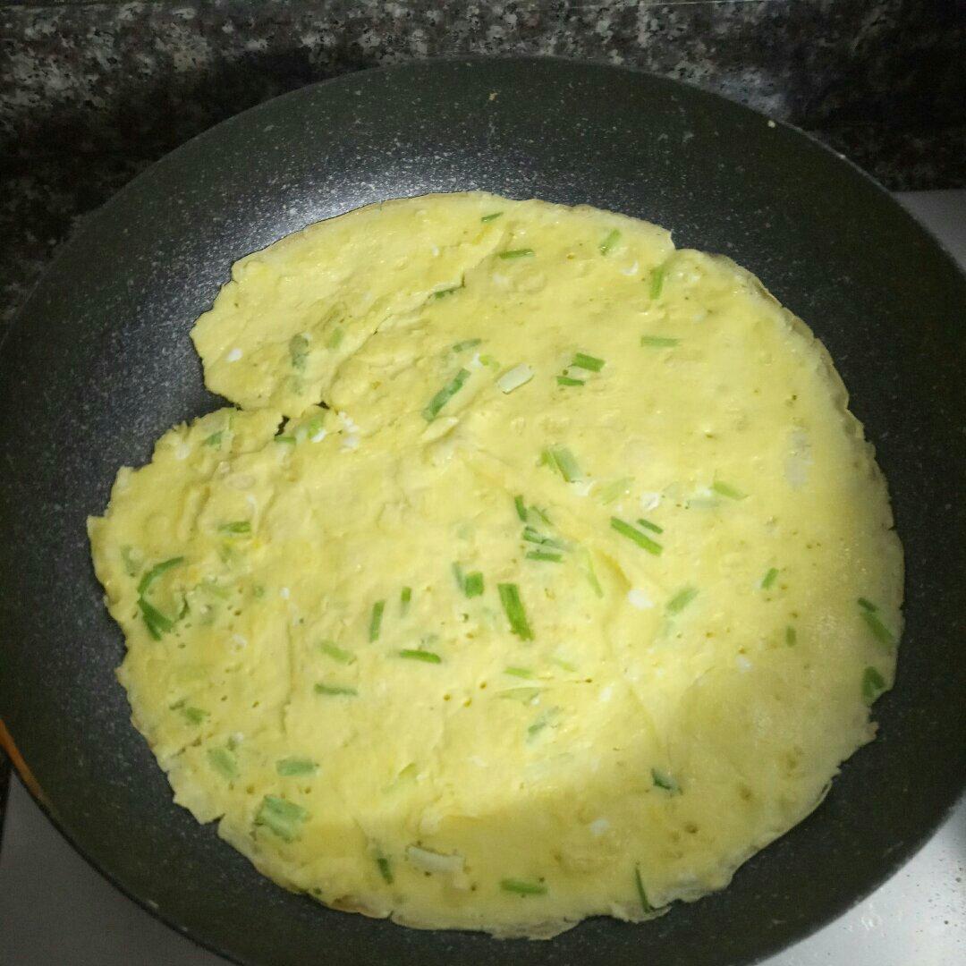 葱花鸡蛋饼