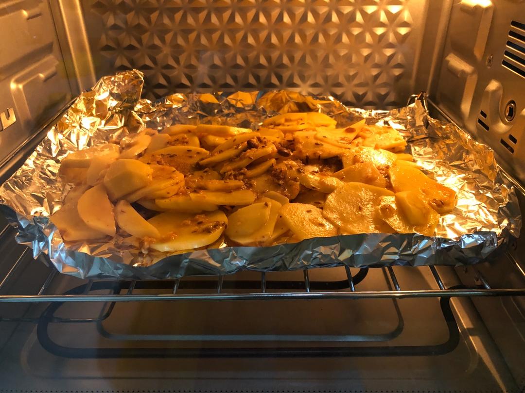 烤箱烤土豆片
