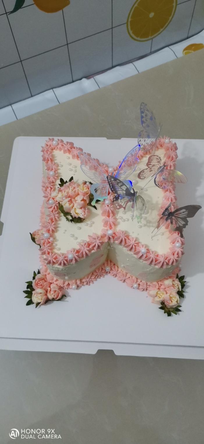 立体卡通蝴蝶生日蛋糕