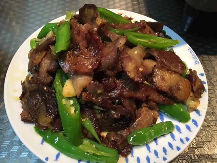辣炒牛脸肉
