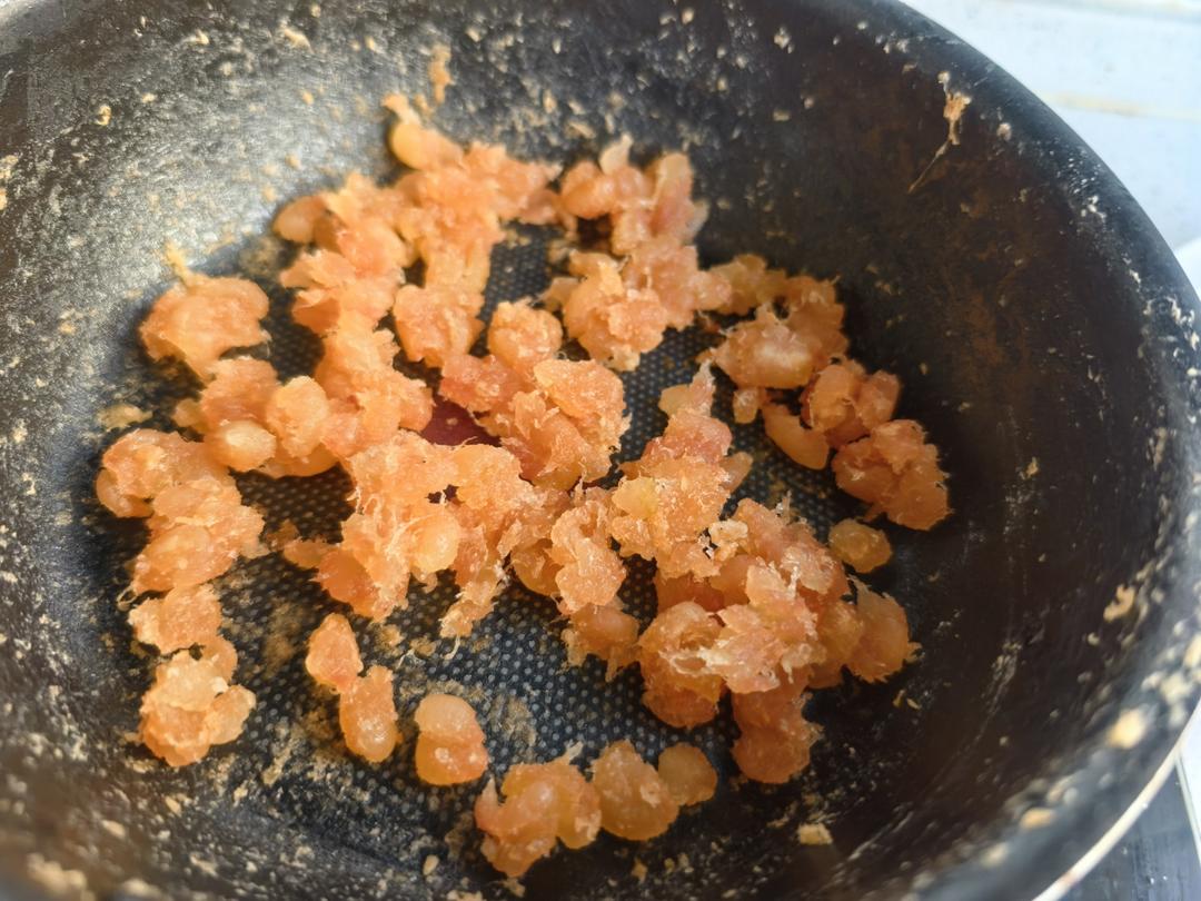 糯唧唧的柚子皮糖