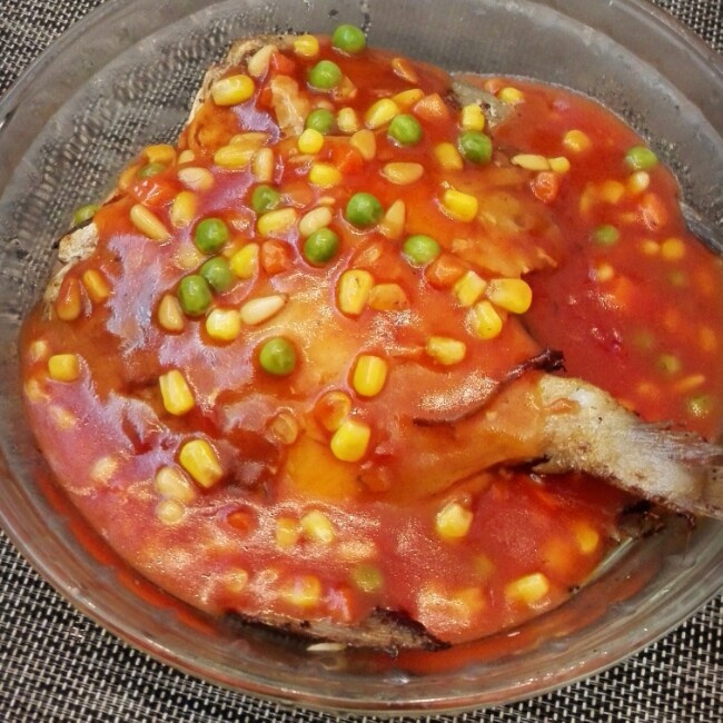 茄汁鲳鱼