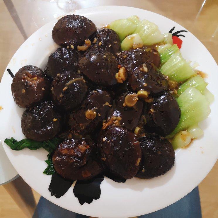 蚝油香菇小油菜