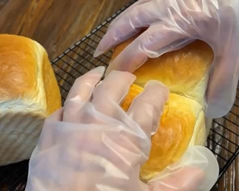 纯奶手撕吐司的做法 步骤1