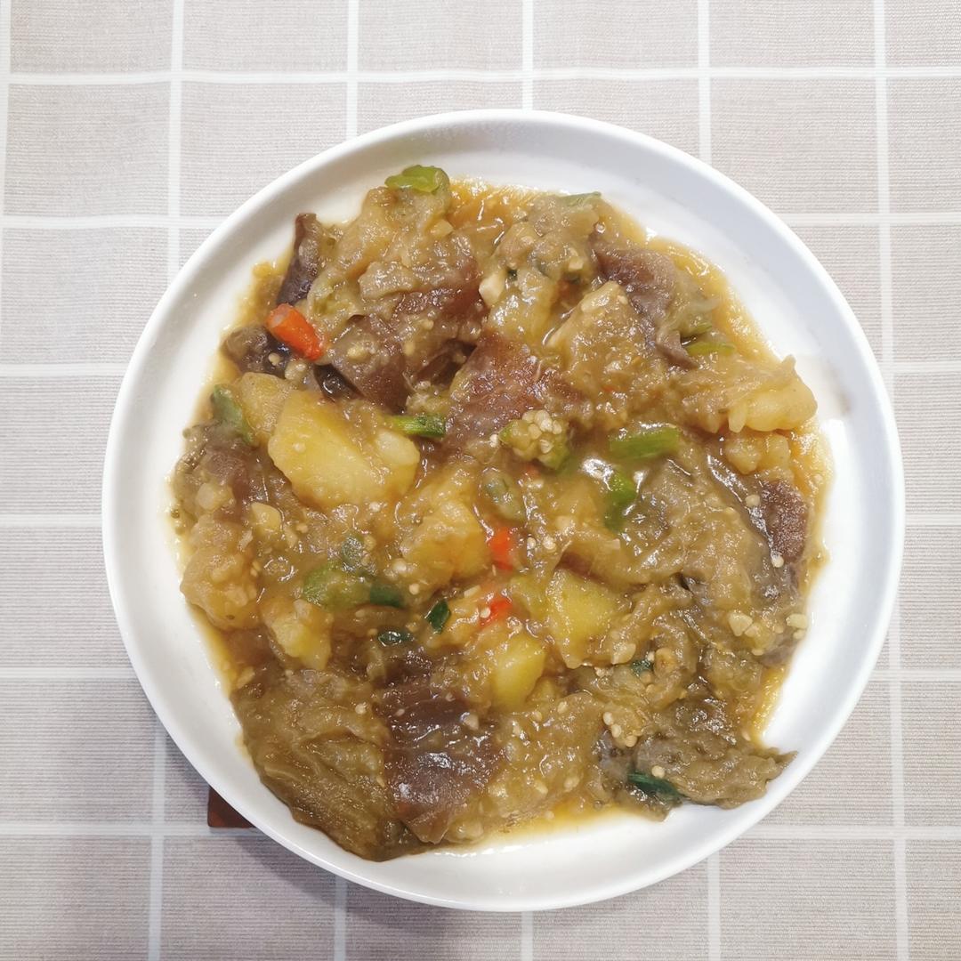 土豆炖茄子