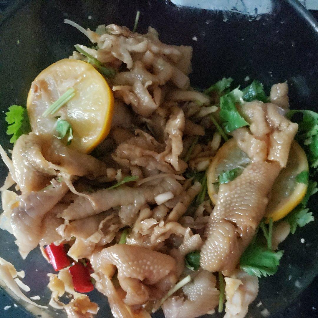 超简单的柠檬无骨鸡爪