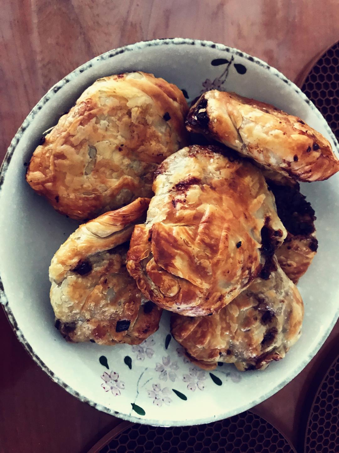 空气炸锅版鲜肉锅盔的做法