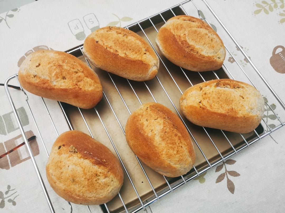 口感非常好的50%全麦主食餐包