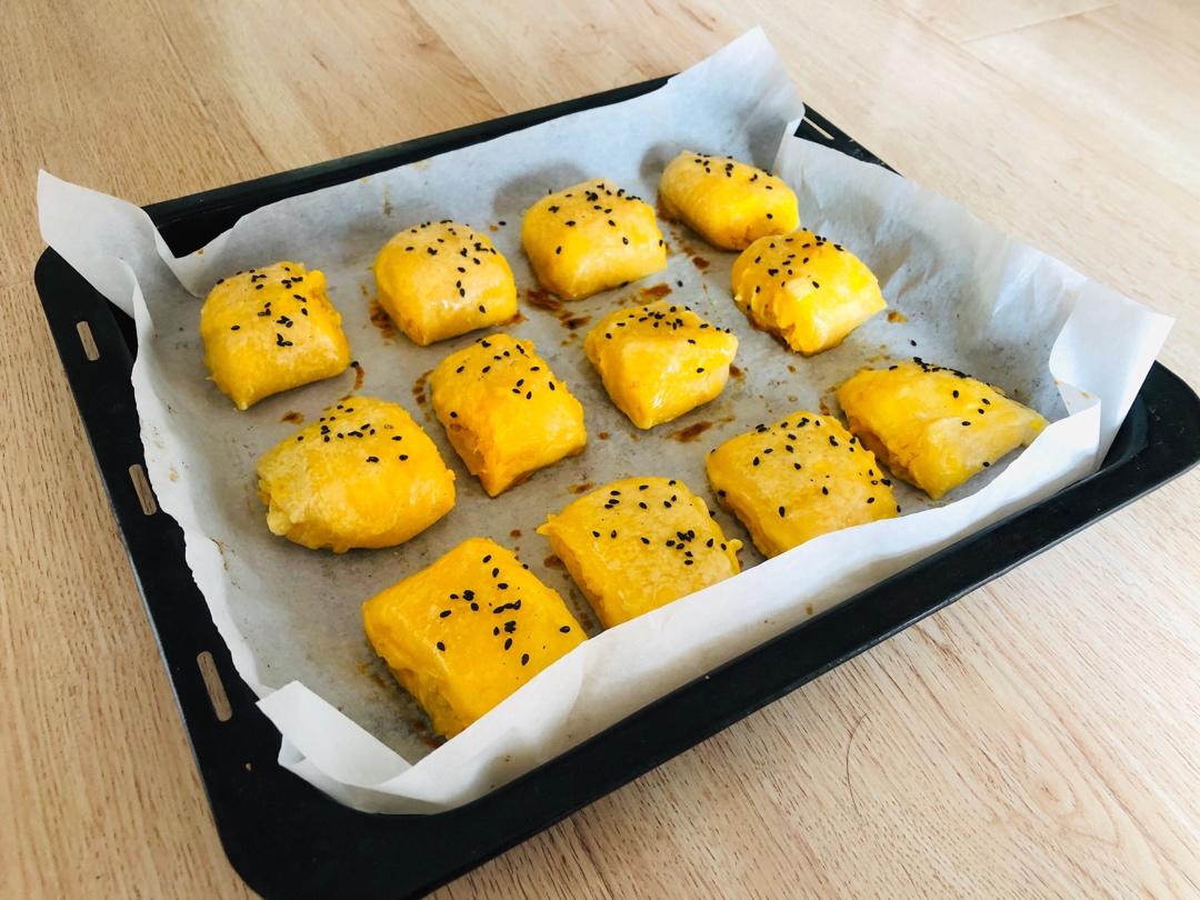 奶香红薯饼