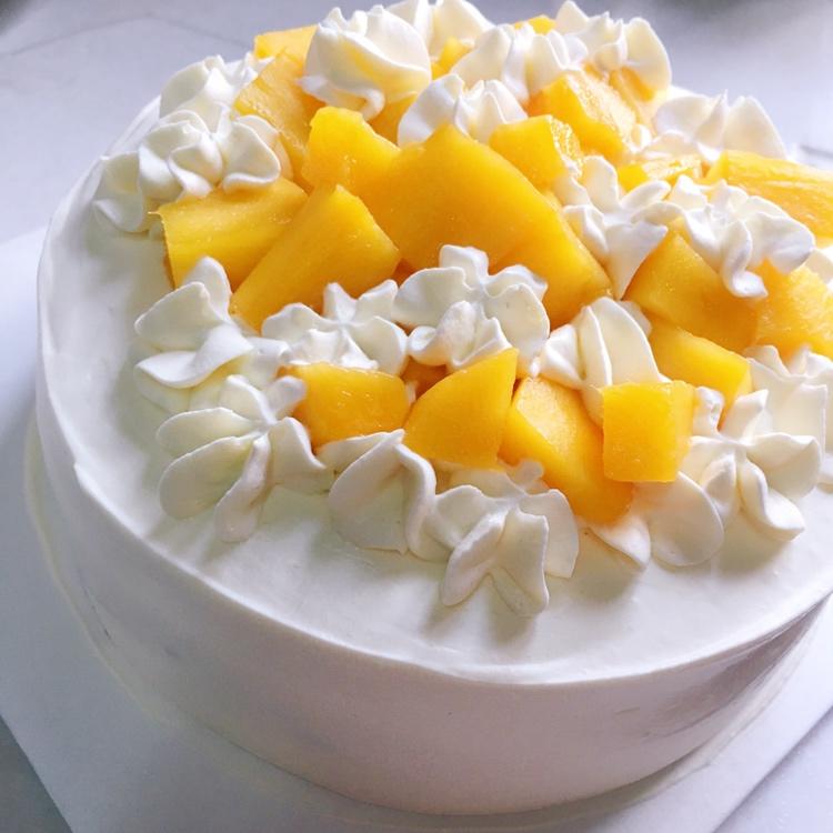 芒果奶油蛋糕