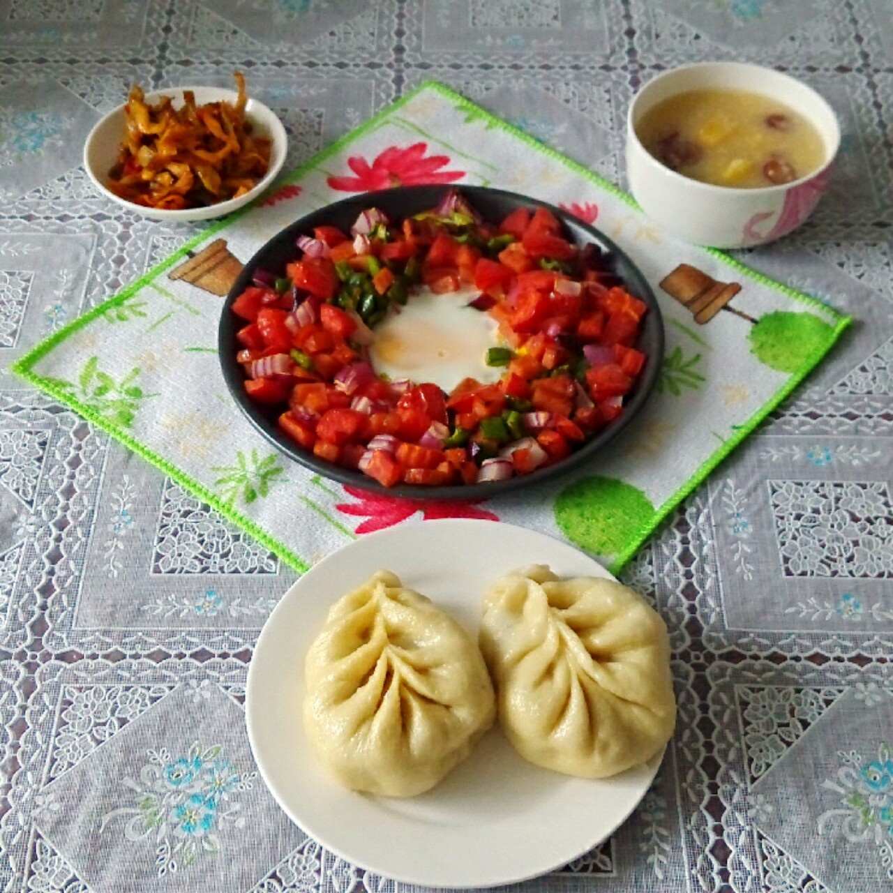把每天的早餐都放这里