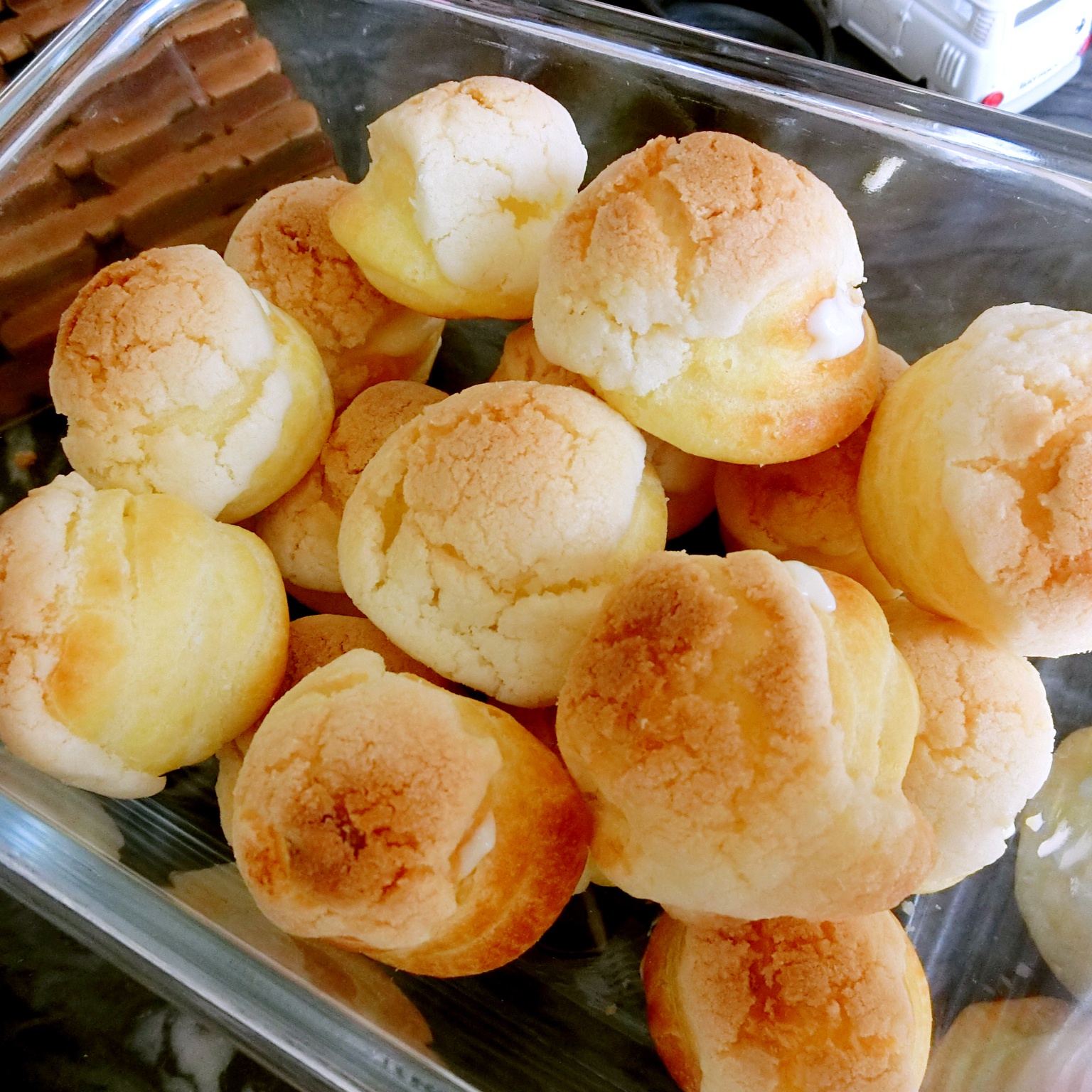 十分美味的酥皮泡芙