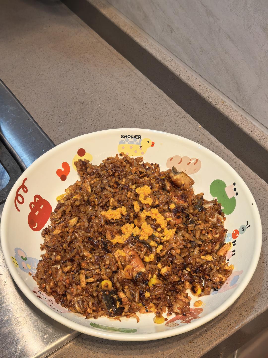 鳗鱼炒饭