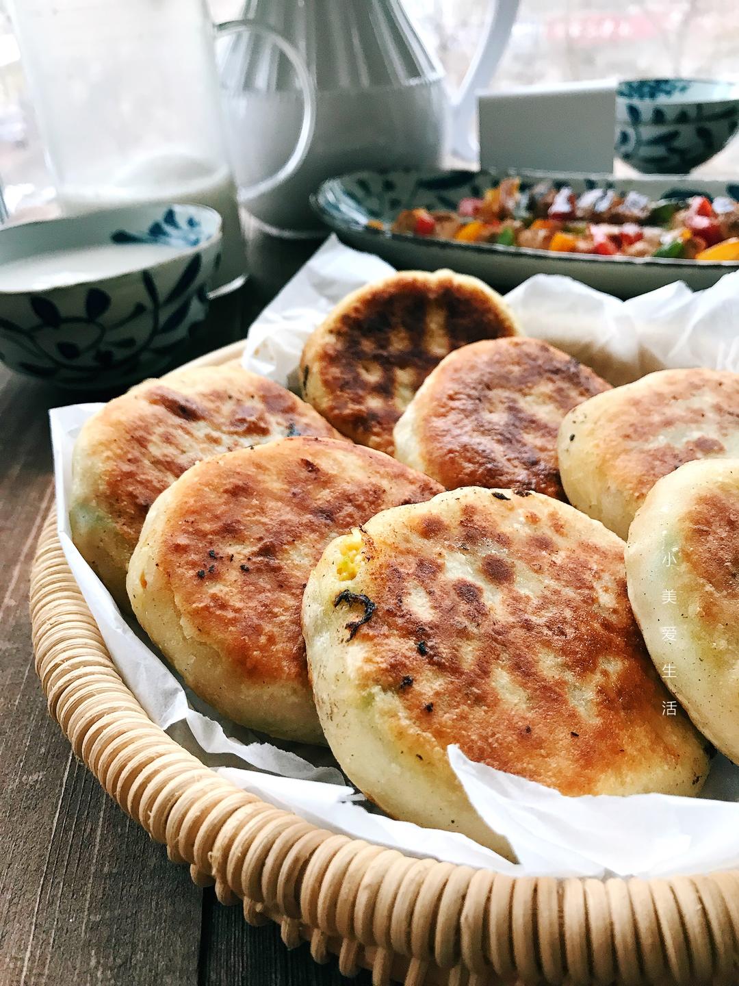 西葫芦鸡蛋馅饼的做法