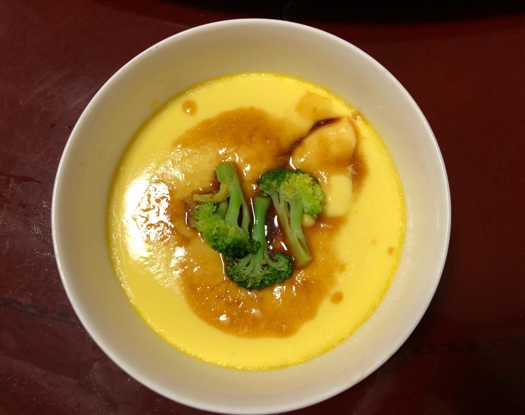 早餐 蒸水蛋 盈盈715做的蒸水蛋 赞 鸡蛋,盐,酱