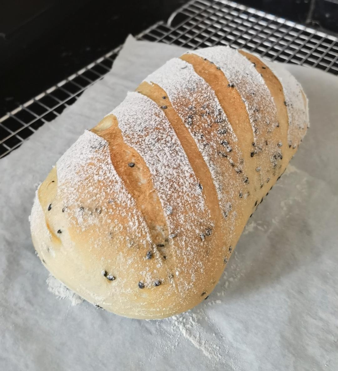 无油无糖！布鲁姆欧包~外脆内软超简单