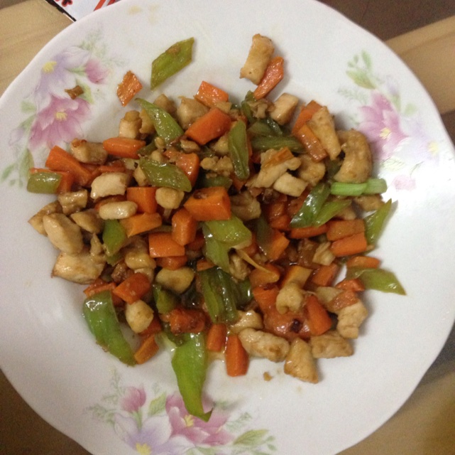 胡萝卜炒鸡胸