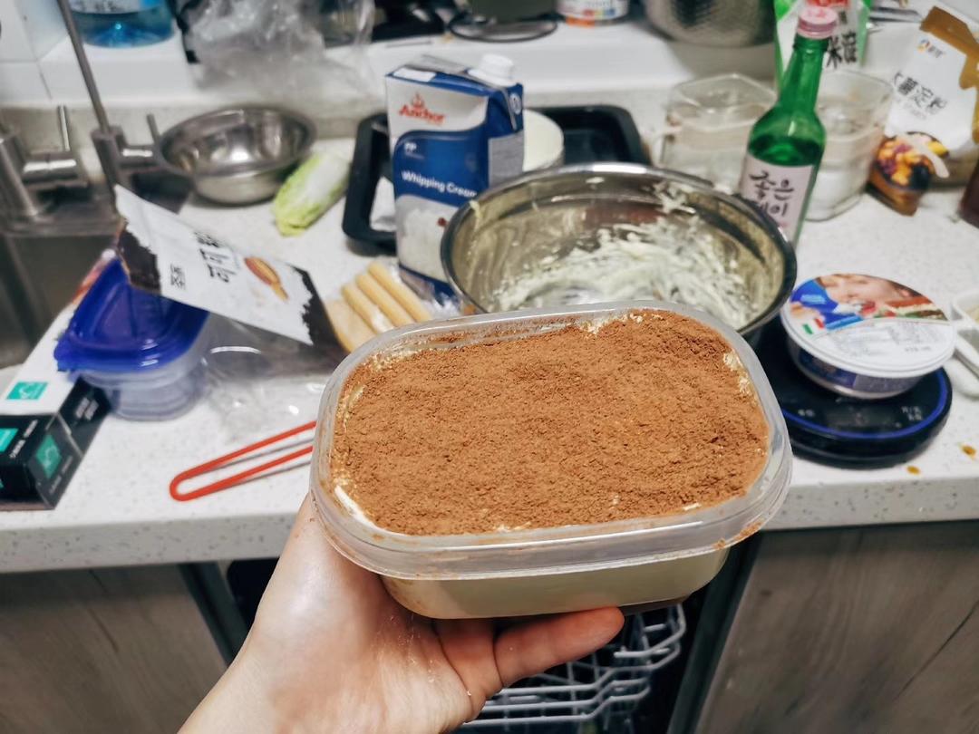 提拉米苏-不添加吉利丁的熟蛋做法才是真的好