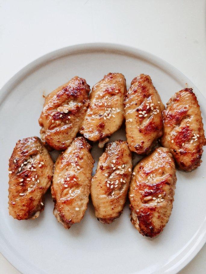 免烤箱❗️好吃到舔手指的蒜香孜然奥尔良鸡翅