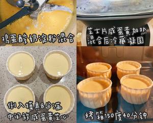 减脂食谱26｜咸蛋黄流心巴斯克🧀️0糖油·酸奶版·超快手的做法 步骤2