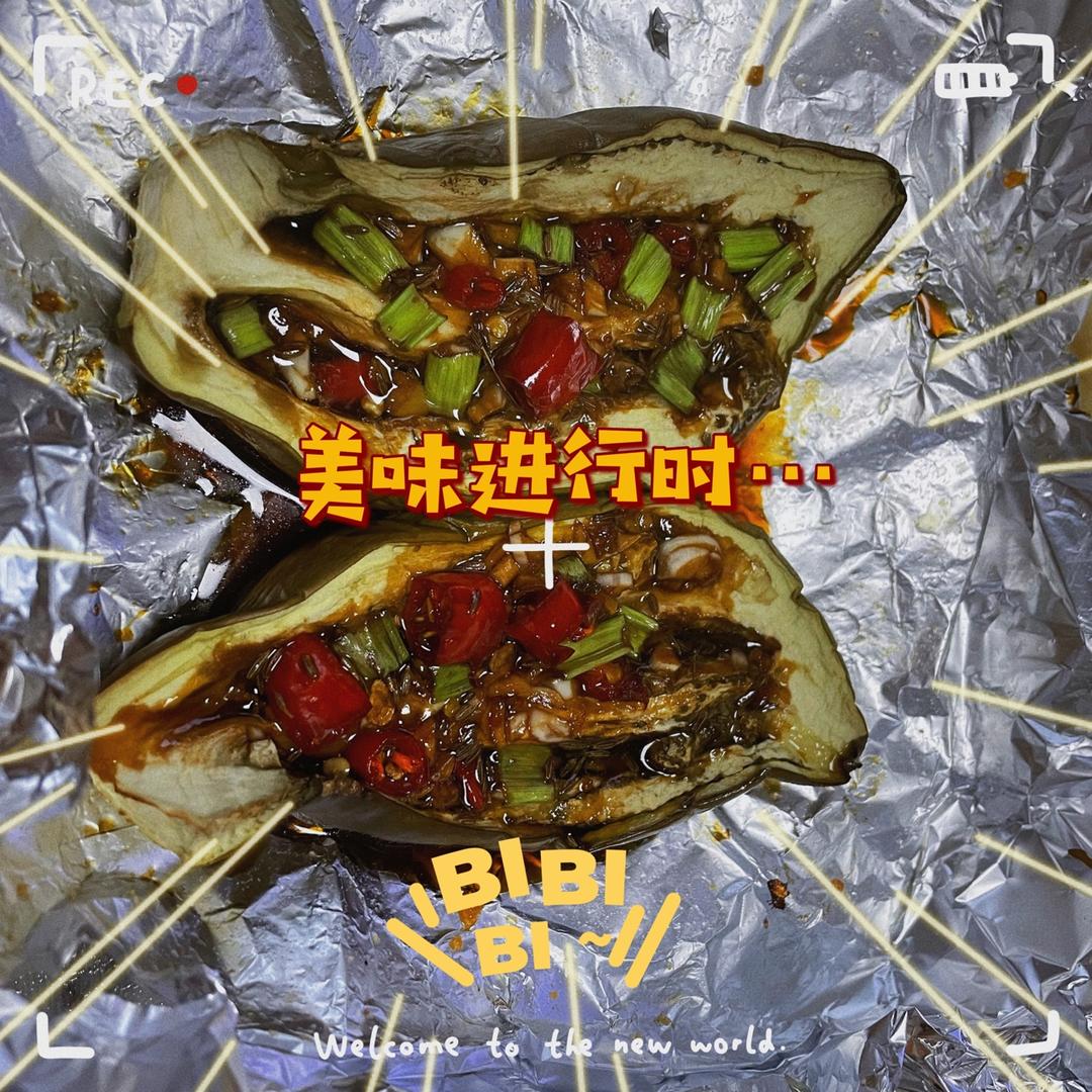 蒜蓉烤茄子🍆【烤箱版】烧烤夜宵Top榜单 省时省力
