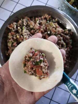 香菇猪肉馅饺子/炒肉馅方法的做法 步骤6