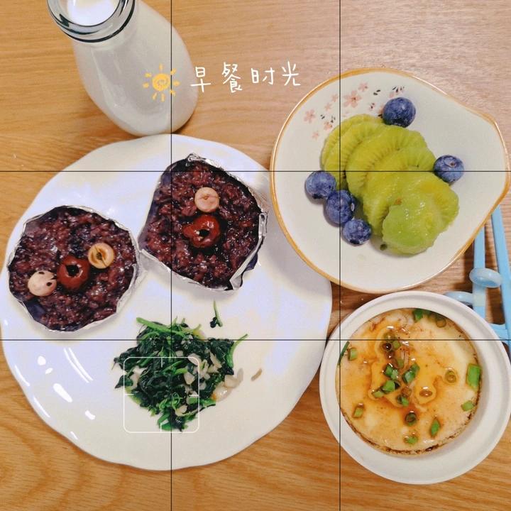 益气补血的老式茶点“黑糯米盏”
