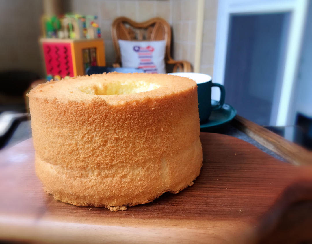 戚风烟囱蛋糕6寸（自用备忘）