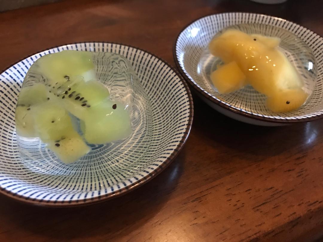 水信玄饼（樱花，水果）