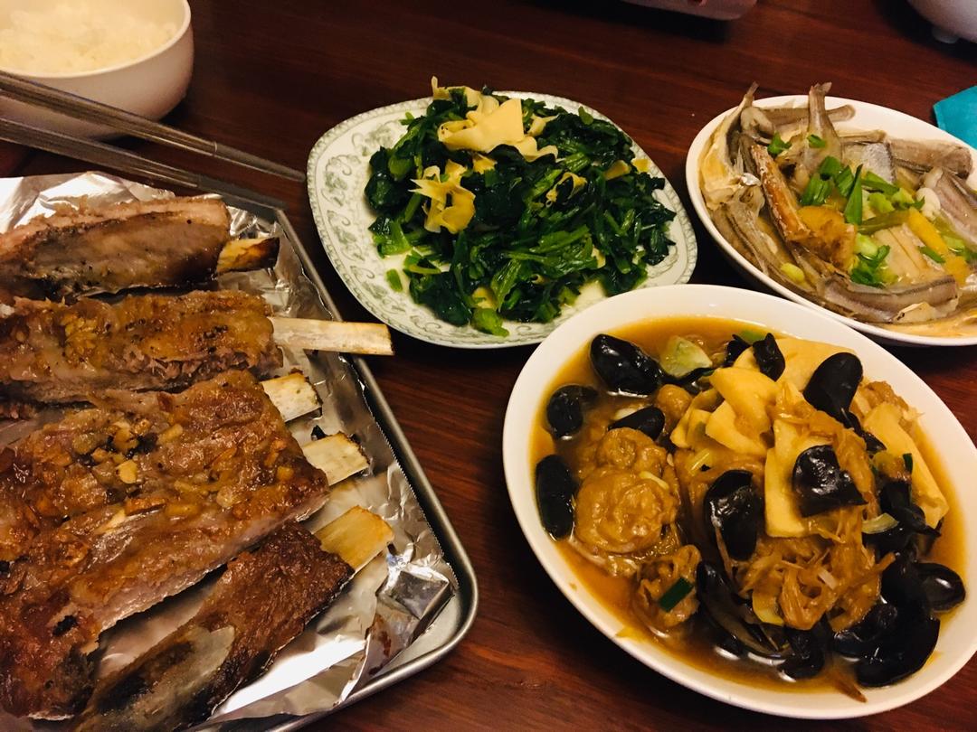 烤伊比利亚黑猪背排