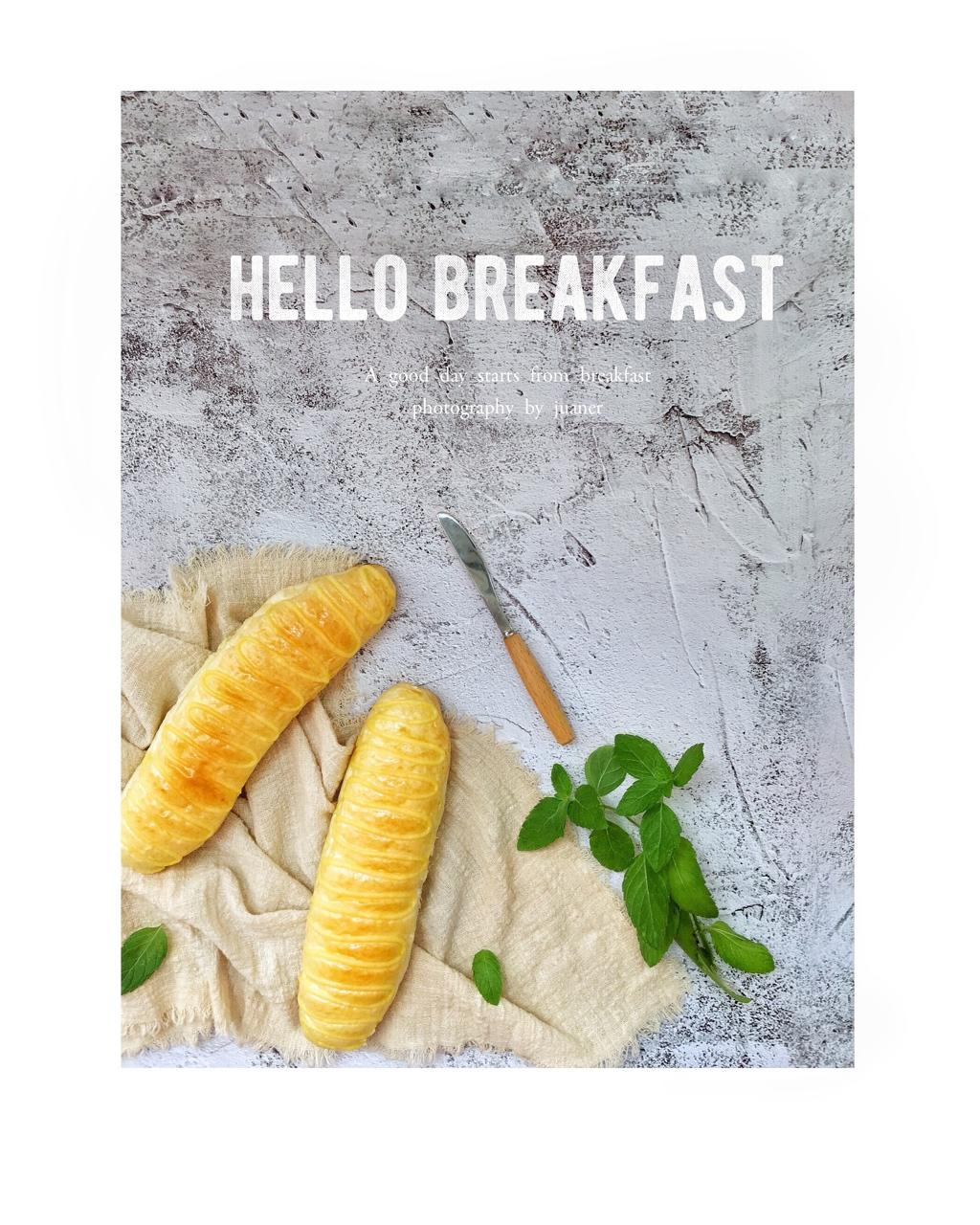 奶油毛毛虫面包