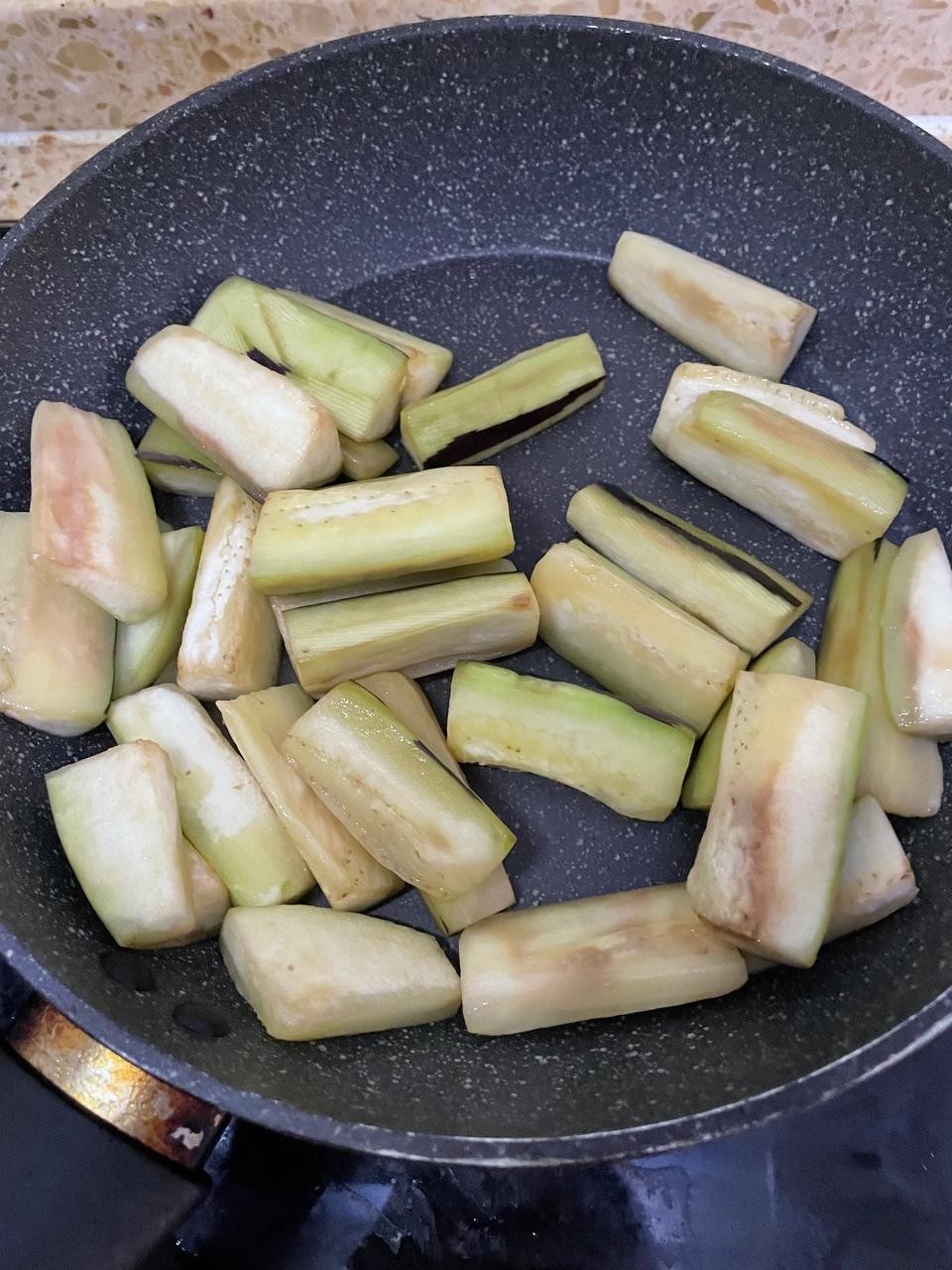 今日下饭菜～肉沫茄子的做法 步骤3