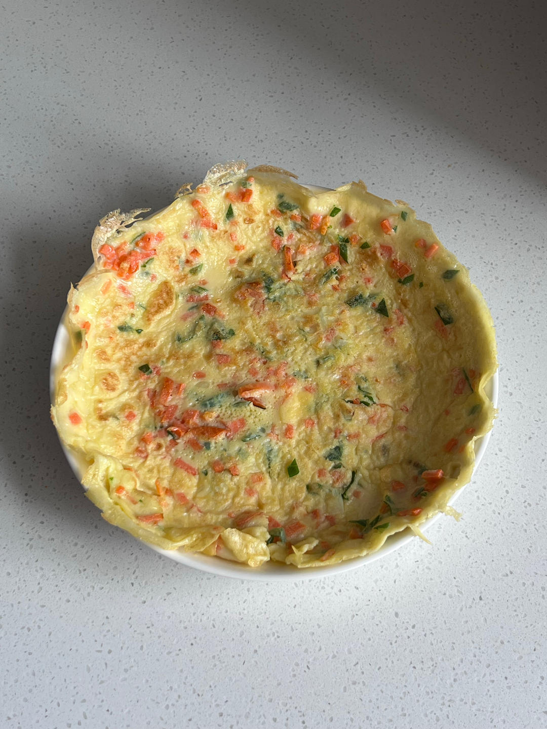 简单快手蔬菜鸡蛋煎饼